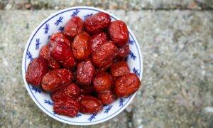 plate of brown nuts