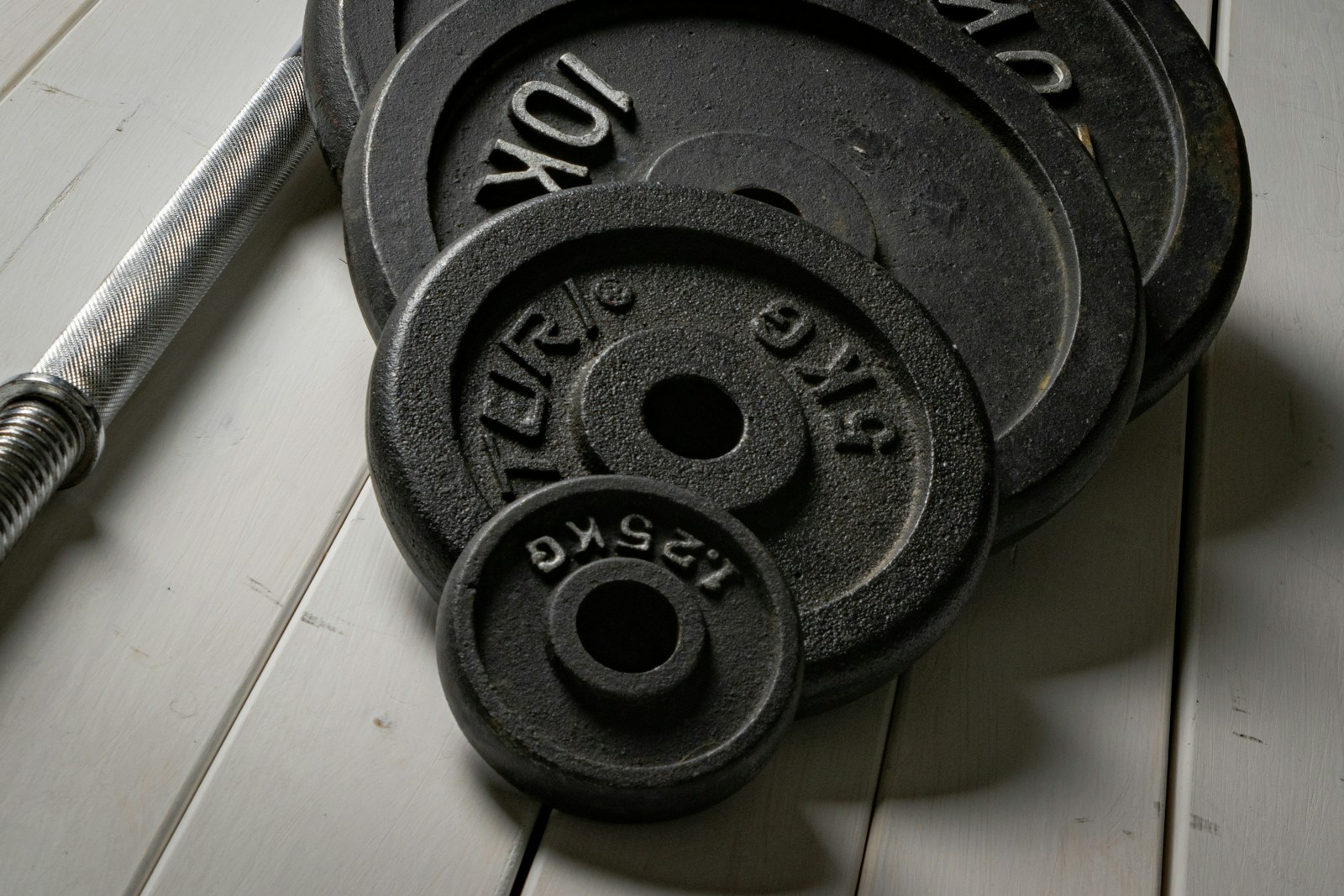 a close up of a set of gym equipment